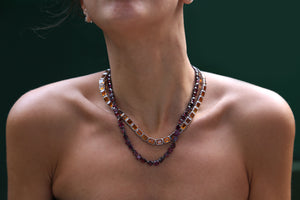 Rhodolite Garnet Necklace