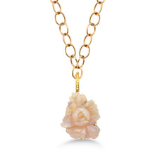 Load image into Gallery viewer, One-of-a-Kind Carved Flower Opal Pendant (Chain not Included)