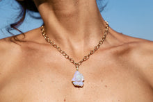 Load image into Gallery viewer, One-of-a-Kind Carved Flower Opal Pendant (Chain not Included)