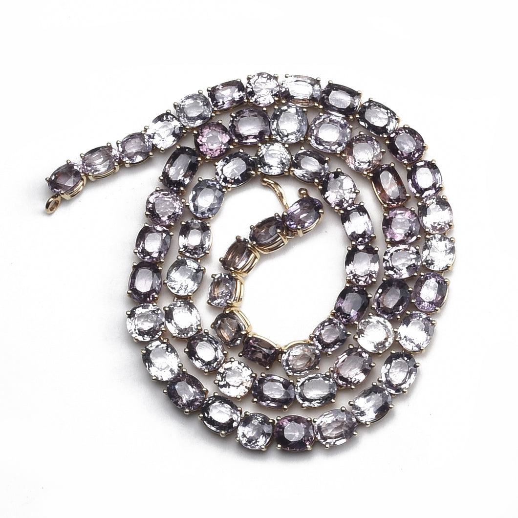 One-of-a-Kind Lavender Spinel Necklace